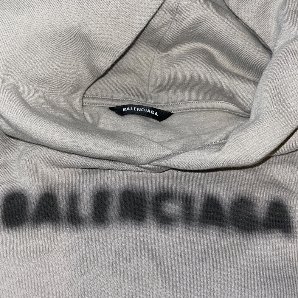 AUTHENTIC BALENCIAGA BLUR HOODIE - Picture 3 of 3